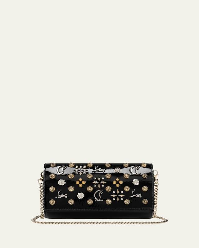 Paloma Loubinthesky Patent Leather Wallet on Chain